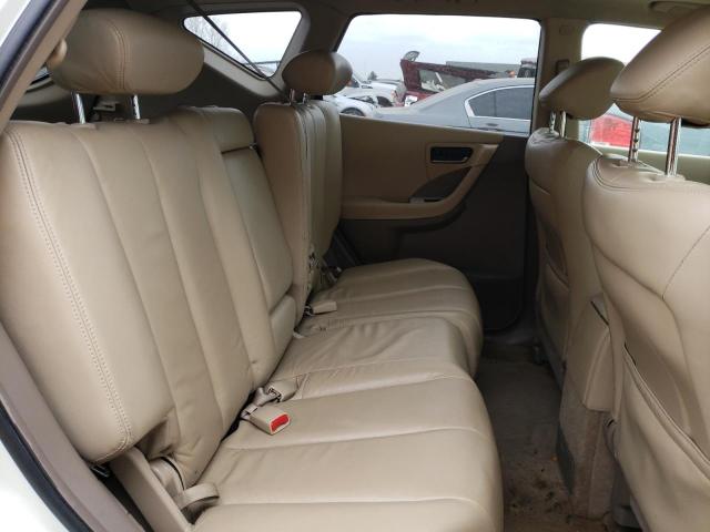 Photo 8 from auction – 2005 NISSAN MURANO SL with VIN JN8AZ08W85W418592