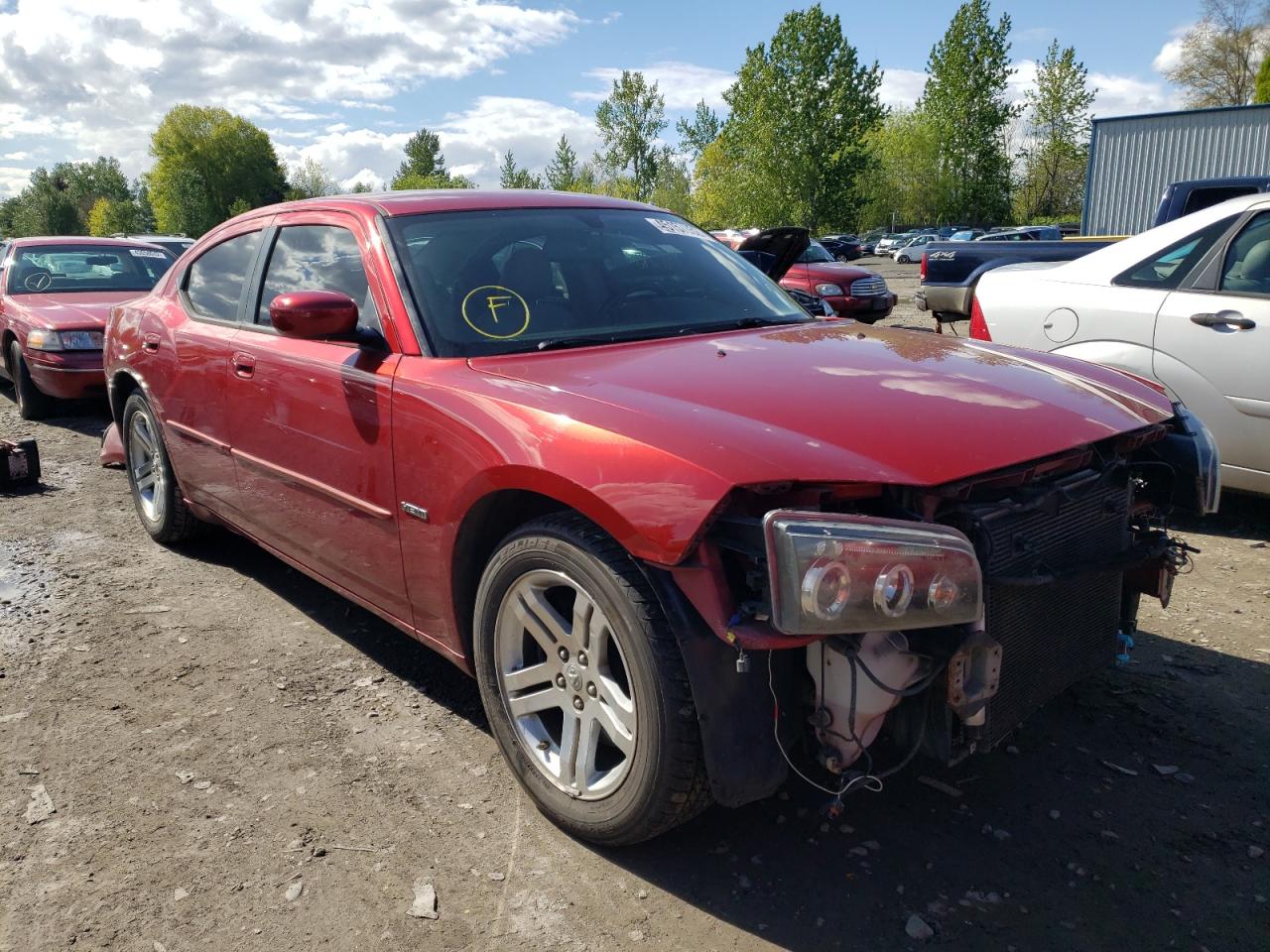DODGE CHARGER R/ 2006 with VIN 2B3KA53H56H201015 - Photo from auction