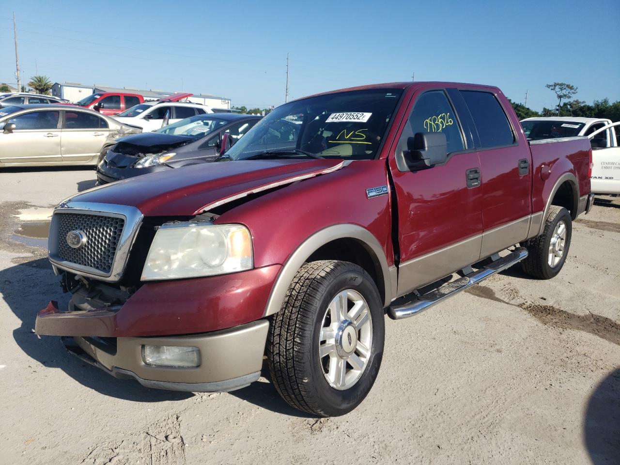 Photo 12 from auction – 2004 FORD F150 SUPER with VIN 1FTPW12544KD91482
