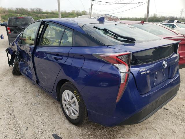 Photo 3 from auction – 2017 TOYOTA PRIUS with VIN JTDKBRFU6H3555790