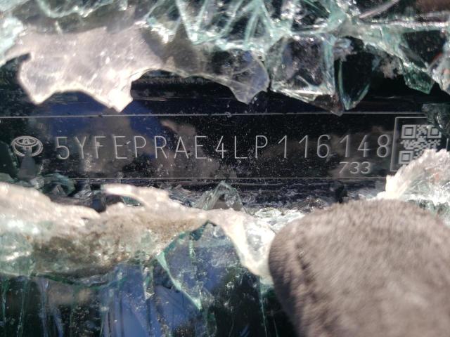 Photo 10 from auction – 2020 TOYOTA COROLLA LE with VIN 5YFEPRAE4LP116148