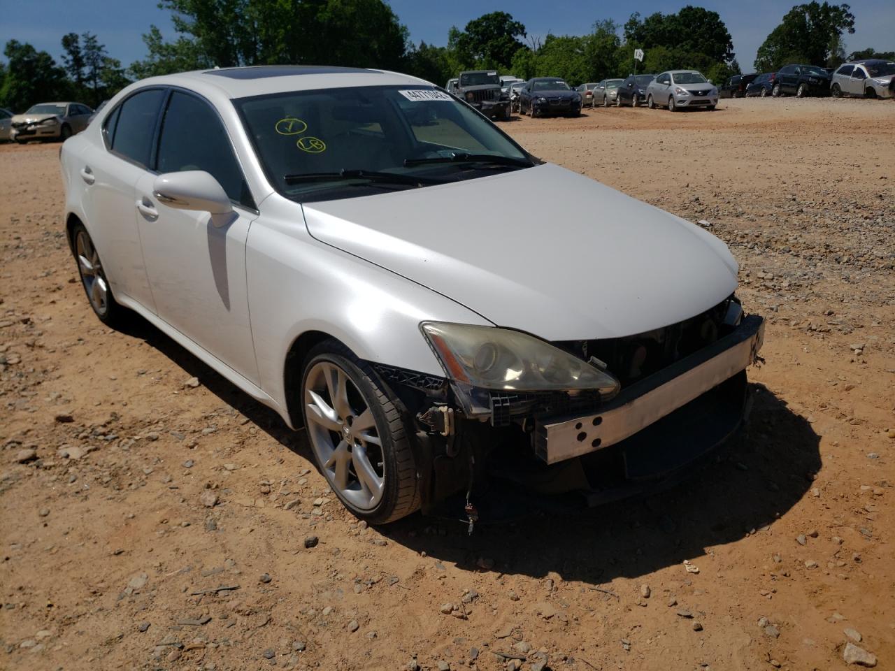 LEXUS IS 250 2009 with VIN JTHBK262095092037 - Photo from auction