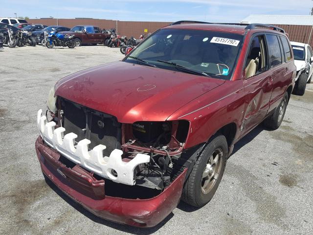 Photo 2 from auction – 2003 TOYOTA HIGHLANDER with VIN JTEGF21A830110553