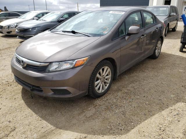 Photo 2 from auction – 2012 HONDA CIVIC LX with VIN 2HGFB2F54CH021681