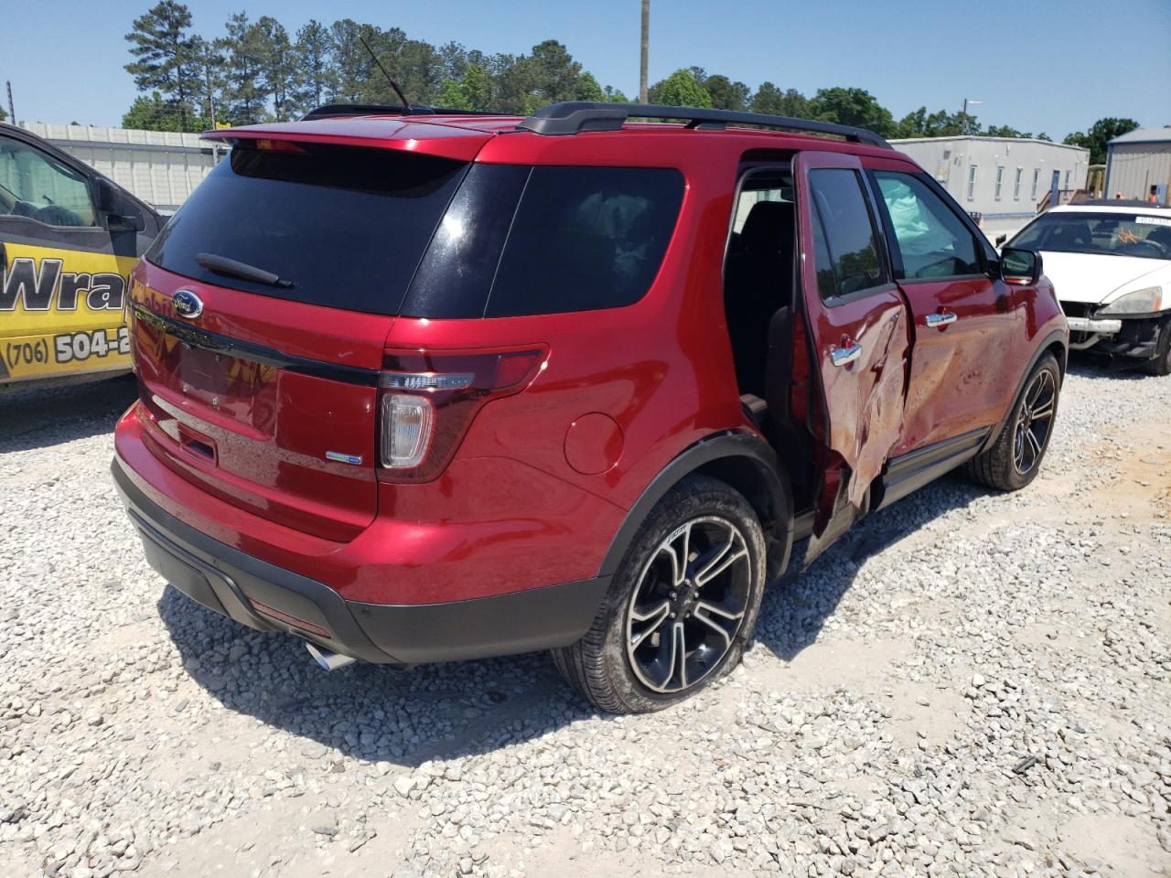 Photo 4 from auction – 2014 FORD EXPLORER S with VIN 1FM5K8GT9EGB48365