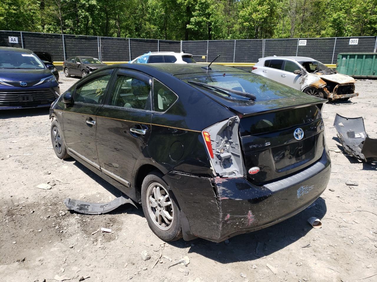 Photo 3 from auction – 2010 TOYOTA PRIUS with VIN JTDKN3DU4A0104954