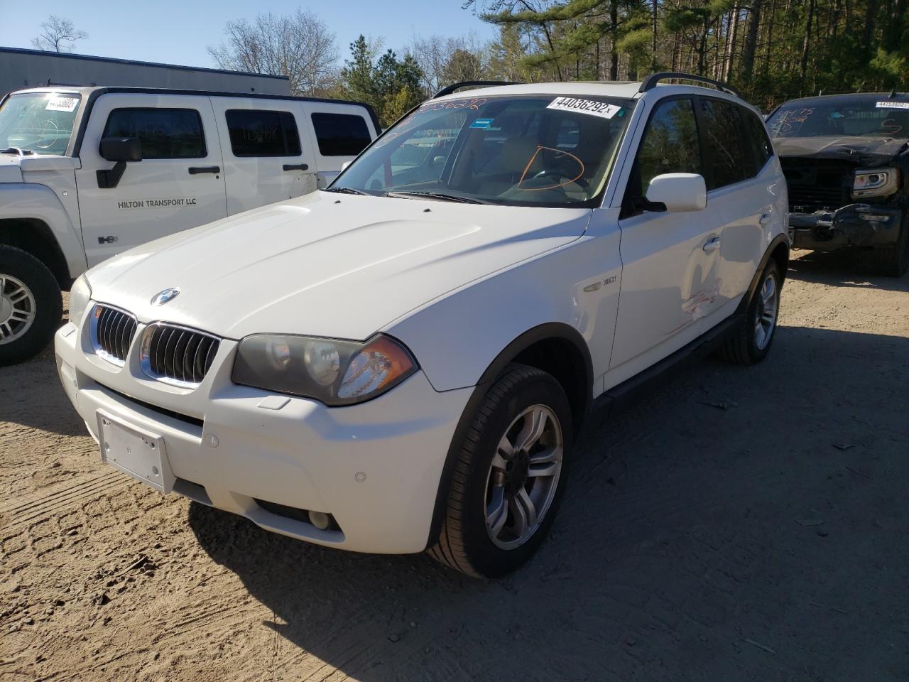 Photo 2 from auction – 2006 BMW X3 3.0I with VIN WBXPA93416WG84812
