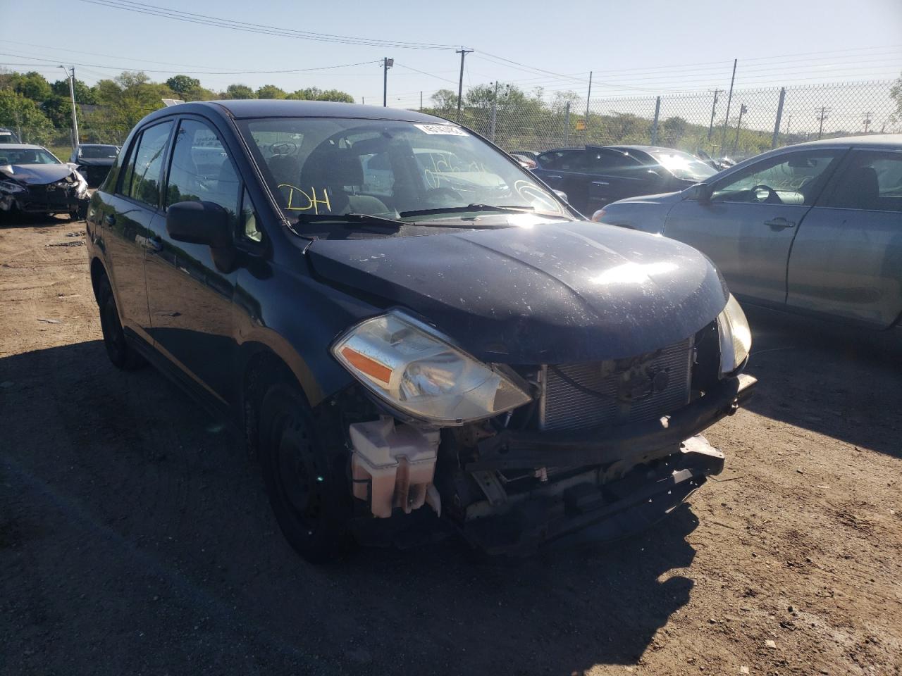 NISSAN VERSA S 2010 with VIN 3N1BC1APXAL358487 - Photo from auction