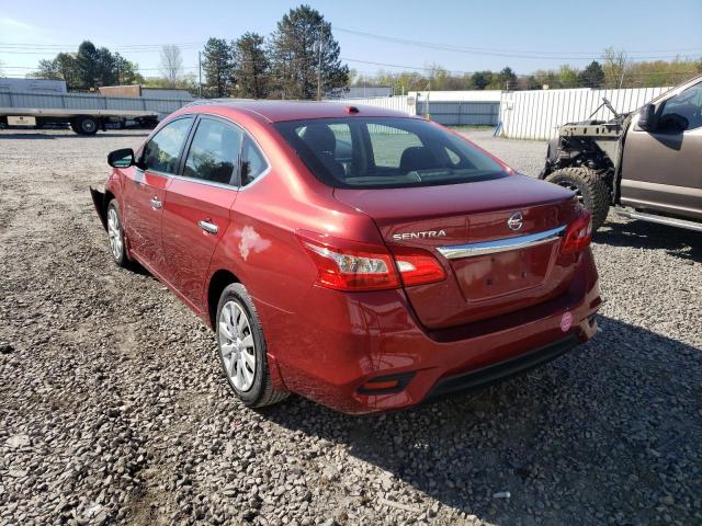 Photo 3 from auction – 2016 NISSAN SENTRA S with VIN 3N1AB7AP6GY227229