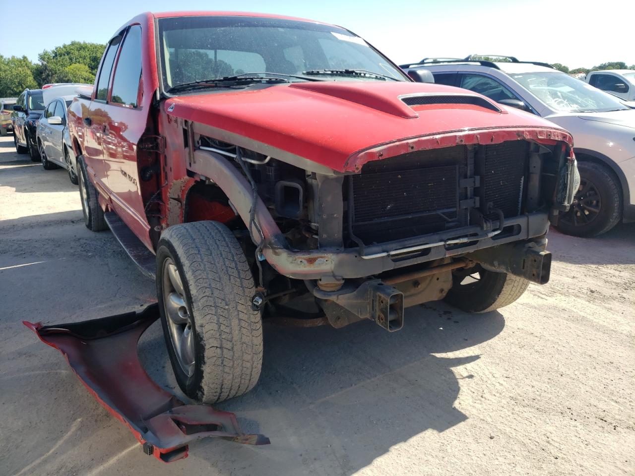 Photo 9 from auction – 2004 DODGE RAM 1500 S with VIN 1D7HU18D84J244750