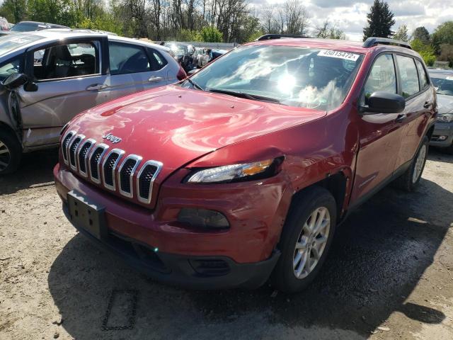 Photo 2 from auction – 2015 JEEP CHEROKEE S with VIN 1C4PJLAB2FW695231