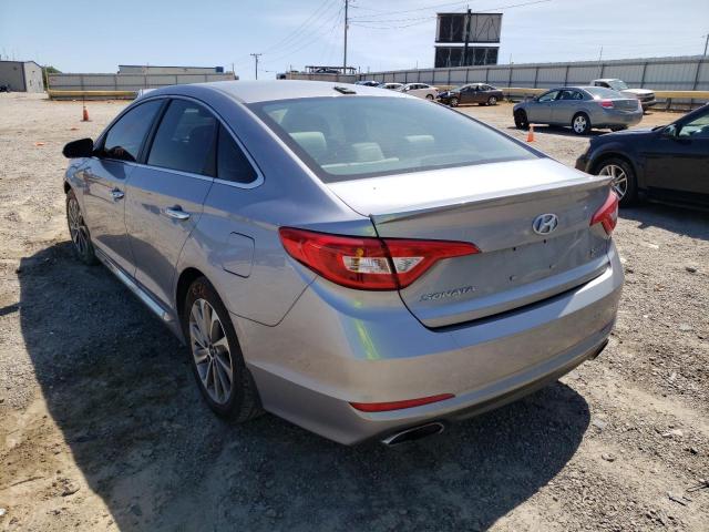 Photo 3 from auction – 2016 HYUNDAI SONATA SPO with VIN 5NPE34AF0GH397942