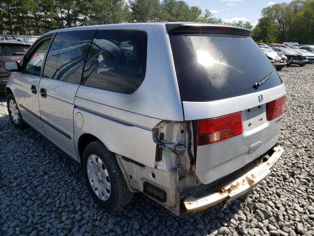 Photo 3 from auction – 2001 HONDA ODYSSEY LX with VIN 2HKRL18541H602182