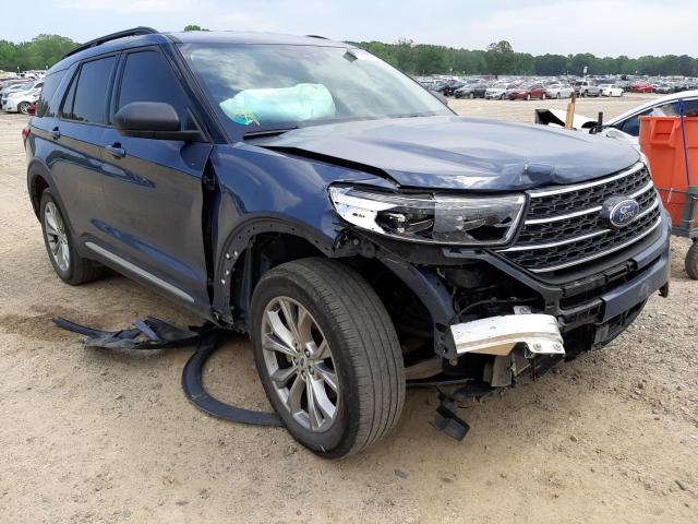 FORD EXPLORER X 2021 with VIN 1FMSK8DH5MGA27592 - Photo from auction
