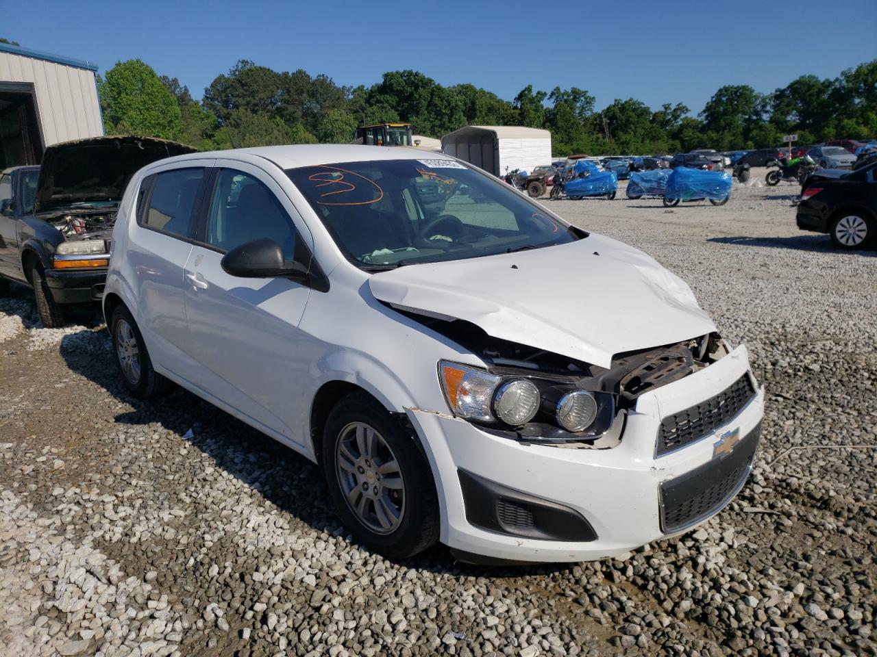 CHEVROLET SONIC LS 2012 with VIN 1G1JA6SH5C4136928 - Photo from auction