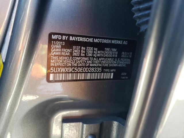 Photo 10 from auction – 2014 BMW X3 XDRIVE2 with VIN 5UXWX9C50E0D28335