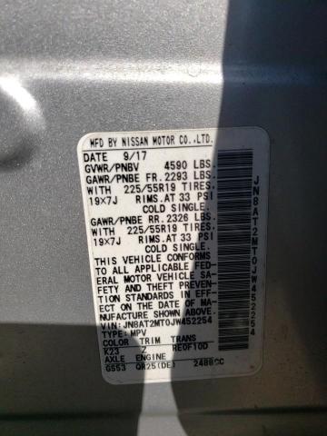 Photo 10 from auction – 2018 NISSAN ROGUE S with VIN JN8AT2MT0JW452254