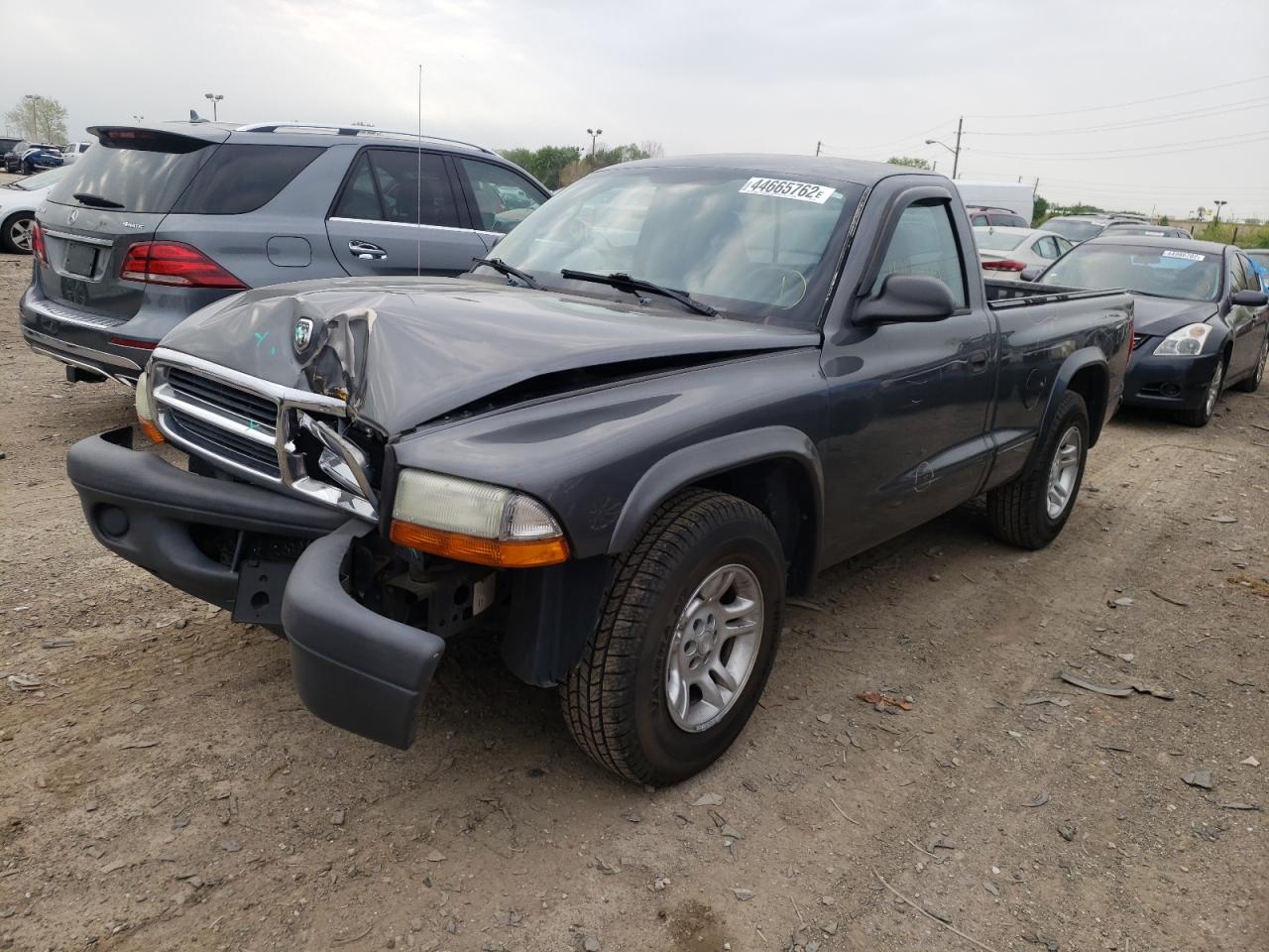 Photo 2 from auction – 2004 DODGE DAKOTA SXT with VIN 1D7FL16KX4S554632