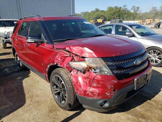 FORD EXPLORER S 2014 with VIN 1FM5K8GT5EGB33345 - Photo from auction
