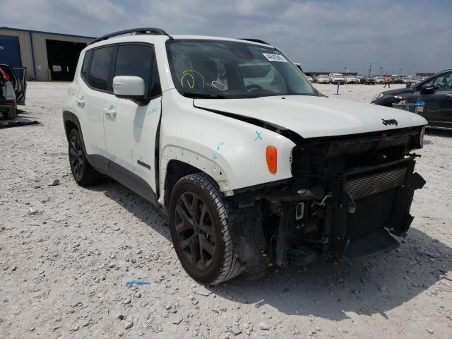 JEEP RENEGADE L 2017 with VIN ZACCJABB8HPE67896 - Photo from auction