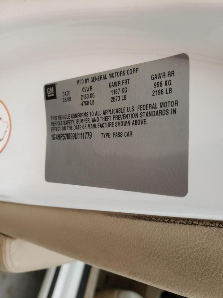 Photo 10 from auction – 2009 BUICK LUCERNE CX with VIN 1G4HP57M99U111779