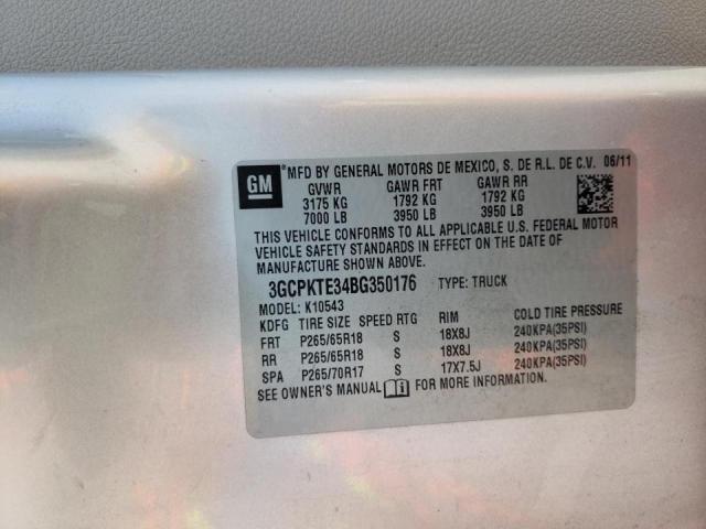 Photo 10 from auction – 2011 CHEVROLET SILVERADO with VIN 3GCPKTE34BG350176