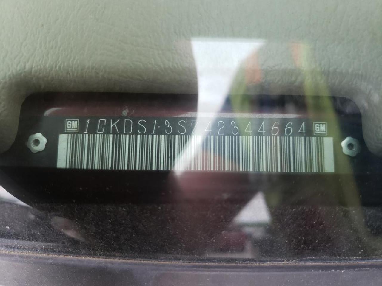 Photo 10 from auction – 2004 GMC ENVOY with VIN 1GKDS13S742344664