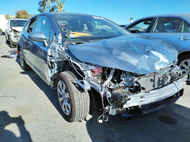 TOYOTA COROLLA LE 2021 with VIN JTDEPMAE9MJ178573 - Photo from auction