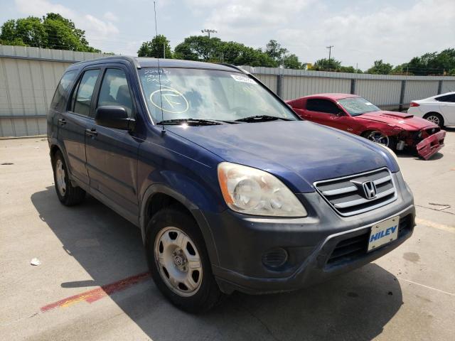 HONDA CR-V LX 2005 with VIN JHLRD68565C016761 - Photo from auction