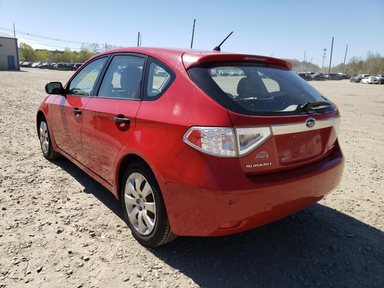 Photo 3 from auction – 2008 SUBARU IMPREZA 2. with VIN JF1GH61668G810464
