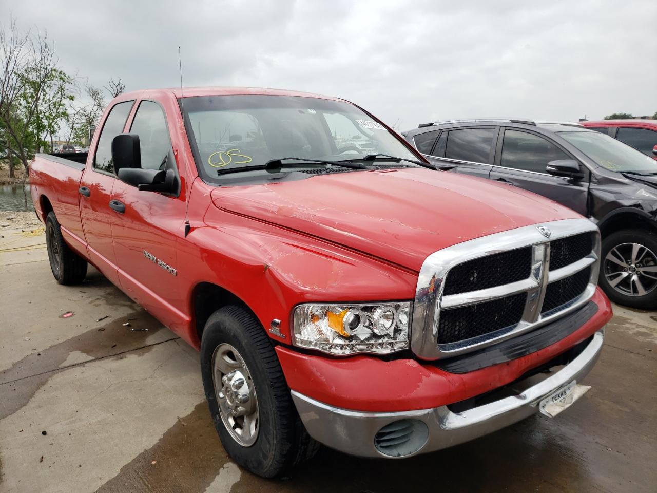 DODGE RAM 2500 S 2003 with VIN 3D7KA28643G722975 - Photo from auction