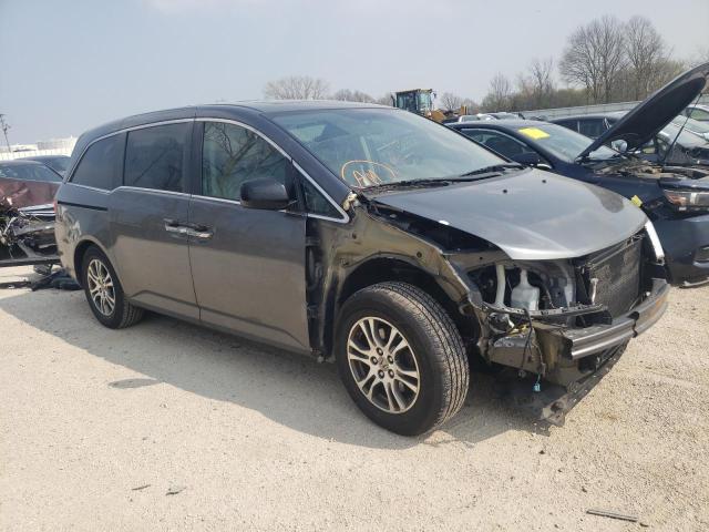HONDA ODYSSEY EX 2013 with VIN 5FNRL5H65DB013693 - Photo from auction