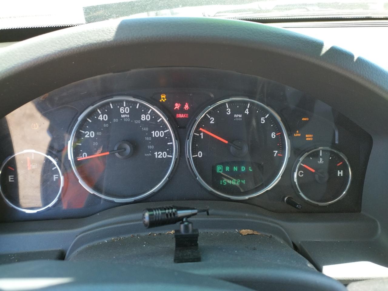 Photo 8 from auction – 2008 JEEP LIBERTY SP with VIN 1J8GN28K18W123552