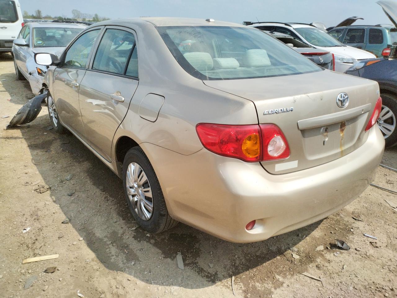 Photo 3 from auction – 2009 TOYOTA COROLLA BA with VIN 1NXBU40EX9Z006776