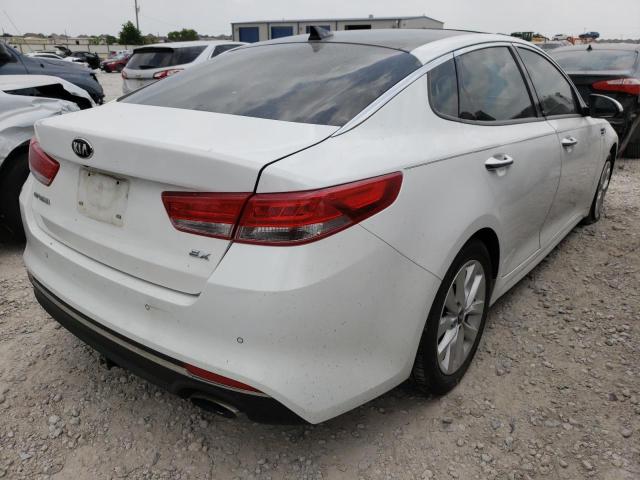 Photo 4 from auction – 2016 KIA OPTIMA EX with VIN 5XXGU4L39GG099247
