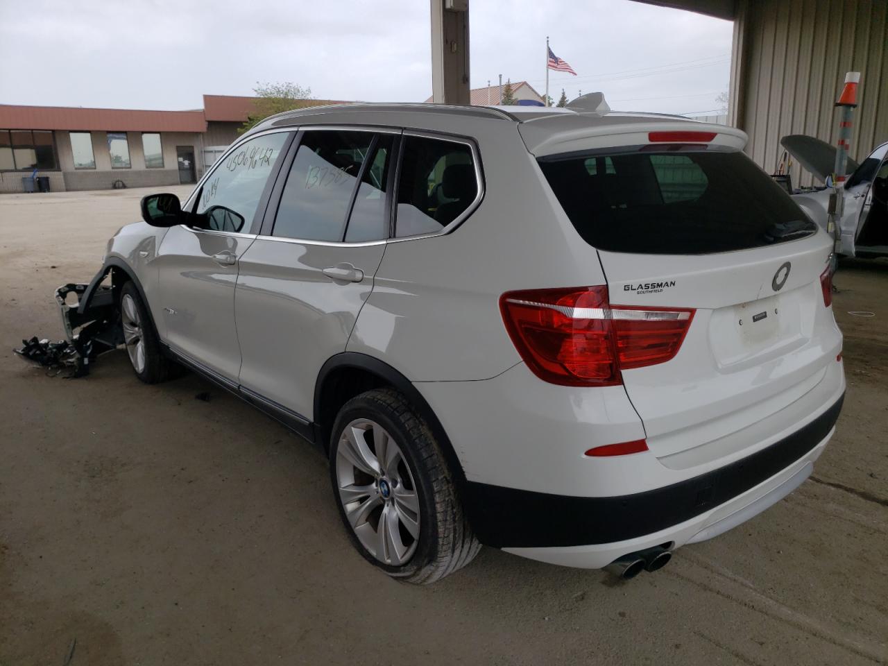Photo 3 from auction – 2014 BMW X3 XDRIVE3 with VIN 5UXWX7C54E0E79389