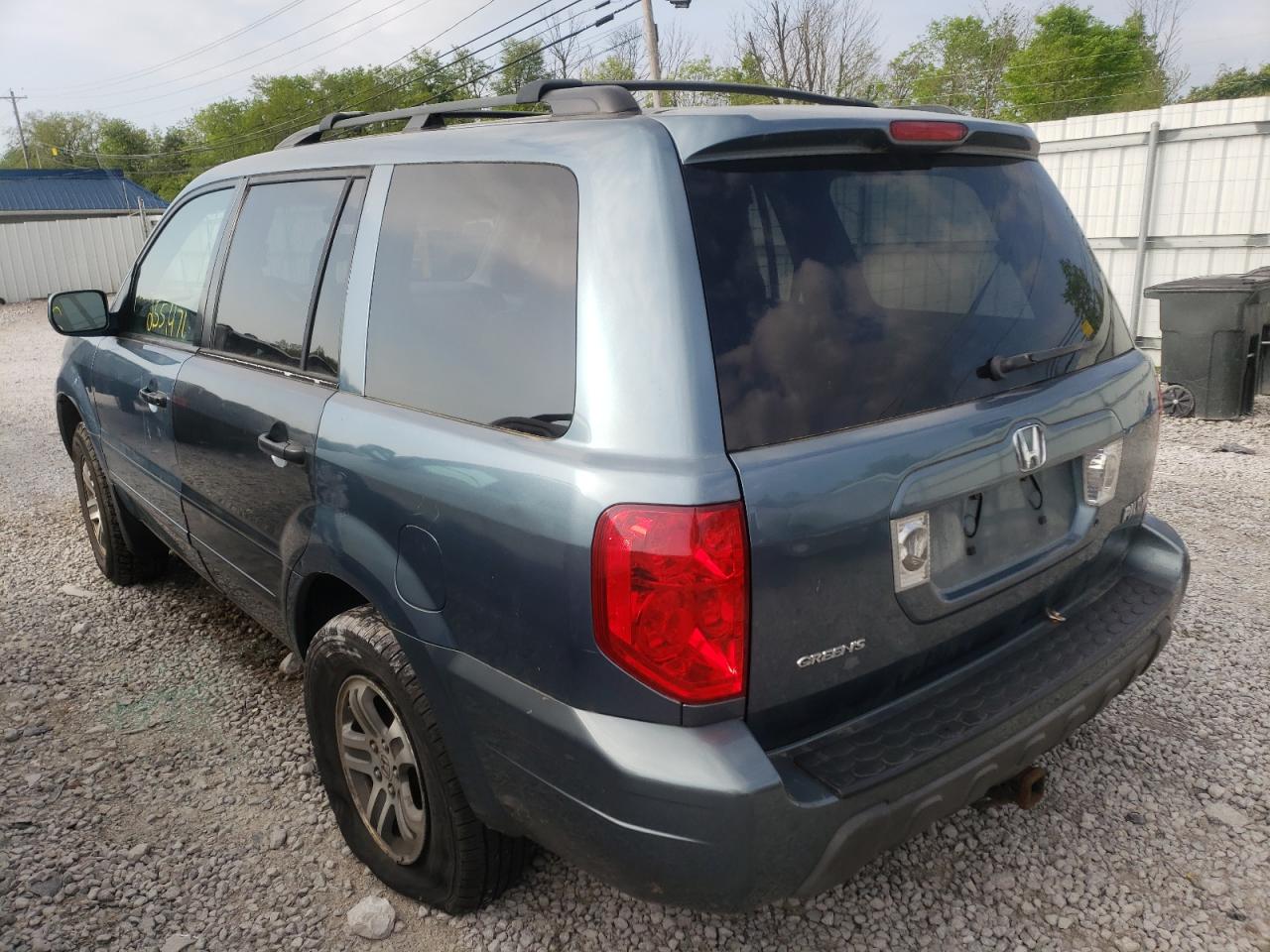 Photo 3 from auction – 2005 HONDA PILOT EXL with VIN 2HKYF185X5H531305