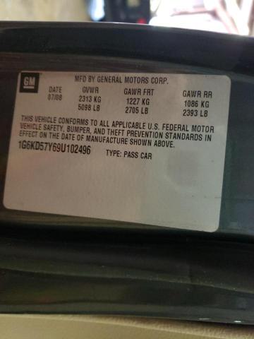 Photo 10 from auction – 2009 CADILLAC DTS with VIN 1G6KD57Y69U102496