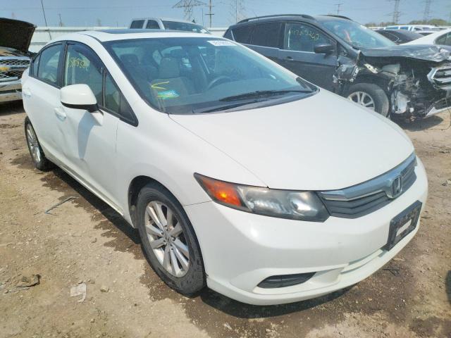 HONDA CIVIC EX 2012 with VIN 19XFB2F80CE347627 - Photo from auction