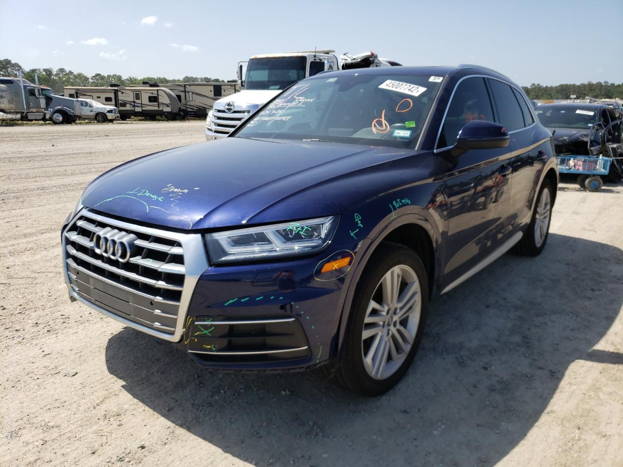 Photo 2 from auction – 2019 AUDI Q5 PREMIUM with VIN WA1BNAFYXK2093009