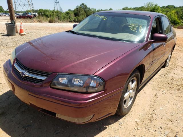 Photo 2 from auction – 2004 CHEVROLET IMPALA LS with VIN 2G1WH52K549156960