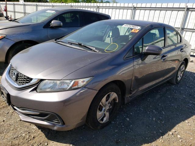 Photo 2 from auction – 2015 HONDA CIVIC LX with VIN 19XFB2F55FE249901