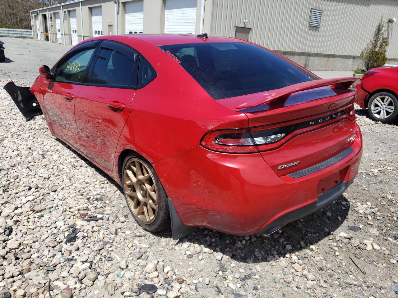 Photo 3 from auction – 2013 DODGE DART SXT with VIN 1C3CDFBH6DD640501