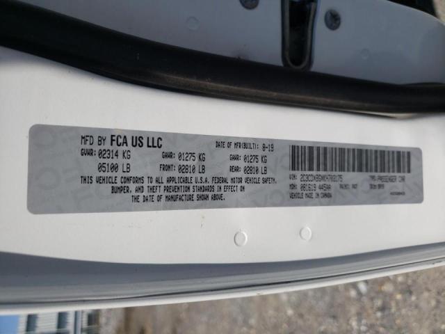 Photo 10 from auction – 2019 DODGE CHARGER SX with VIN 2C3CDXBGXKH703175