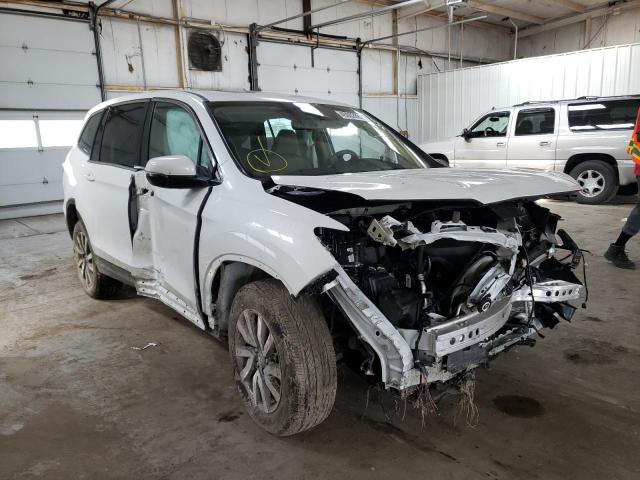 HONDA PILOT EXL 2021 with VIN 5FNYF6H57MB098374 - Photo from auction