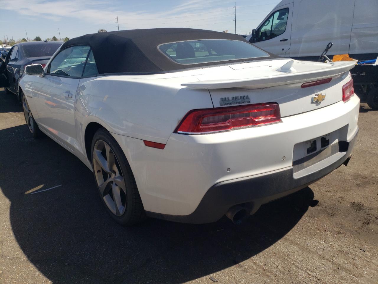 Photo 3 from auction – 2014 CHEVROLET CAMARO LT with VIN 2G1FC3D33E9303660