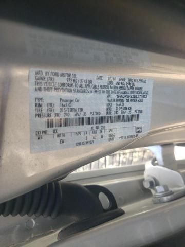 Photo 10 from auction – 2014 FORD FOCUS SE with VIN 1FADP3F2XEL371623