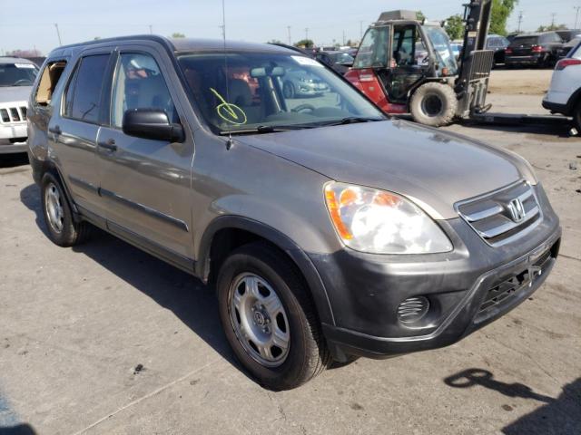 HONDA CR-V LX 2005 with VIN JHLRD68565C004447 - Photo from auction