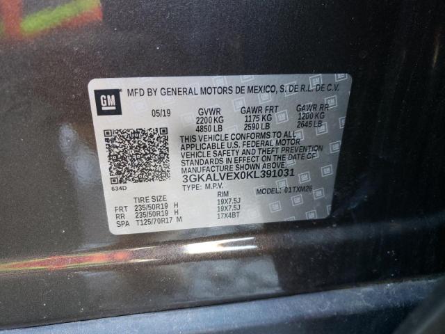 Photo 10 from auction – 2019 GMC TERRAIN SL with VIN 3GKALVEX0KL391031