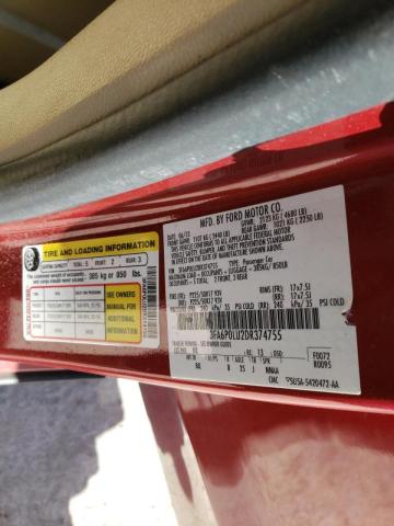 Photo 10 from auction – 2013 FORD FUSION SE with VIN 3FA6P0LU2DR374755